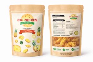 Crunchies Dried Pineapple Fruit- 120g