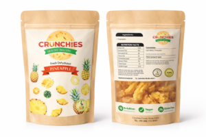 Crunchies Dried Pineapple Fruit- 120g