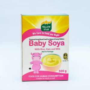 Yellow Star Baby Soya With Rice, Oats And Milk- 500g