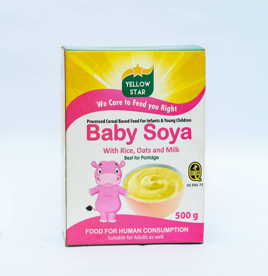Yellow Star Baby Soya With Rice, Oats And Milk- 500g