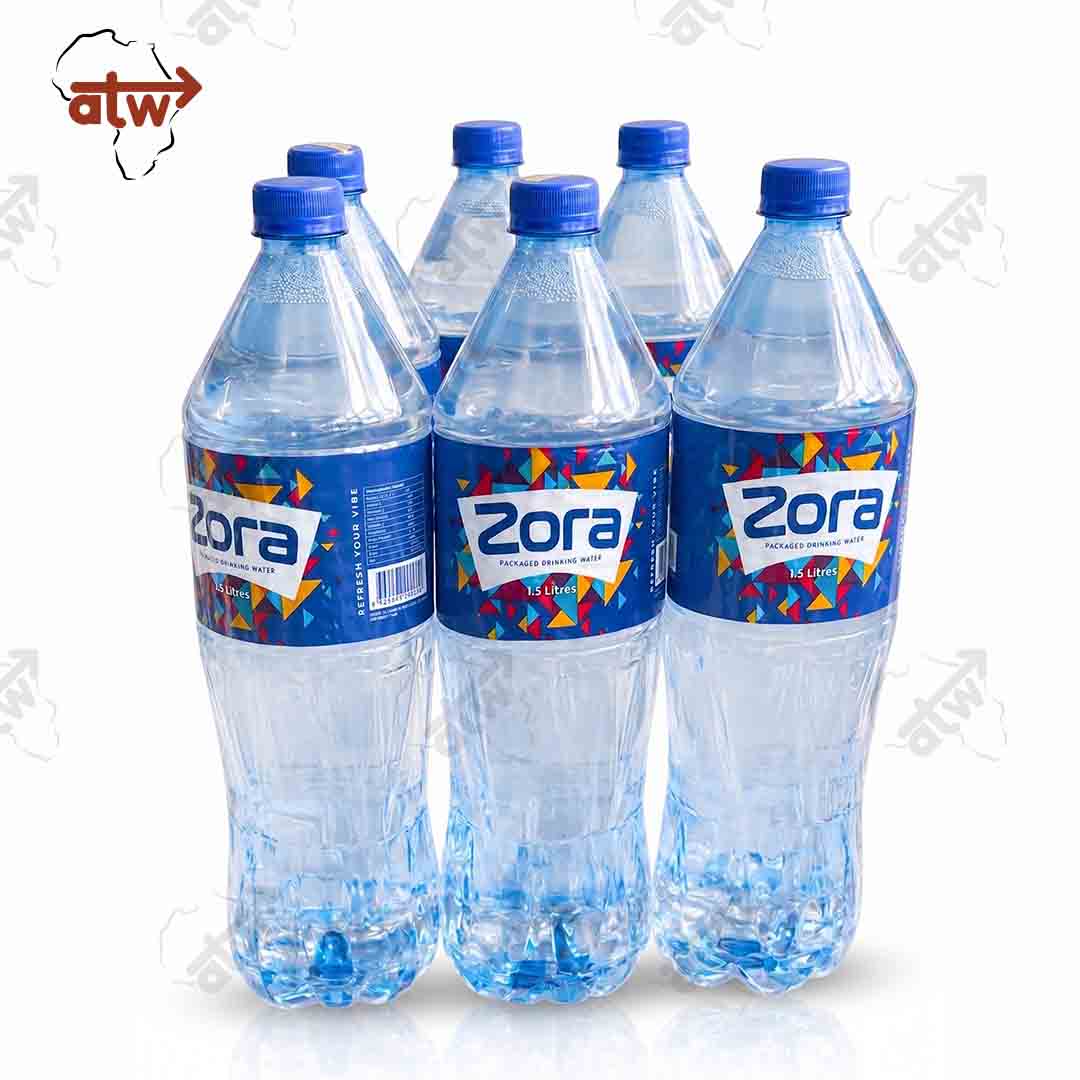 Zora Drinking Water 1.5L Carton (6 Pack)