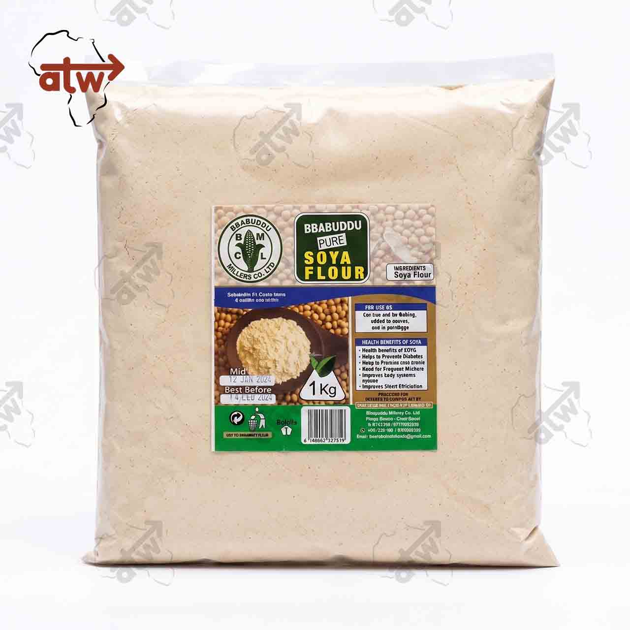 Bbabuddu Pure Soya Flour- 1kg