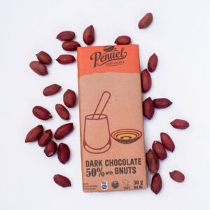 Penuel's 50% Dark Chocolate With Nuts- 50g