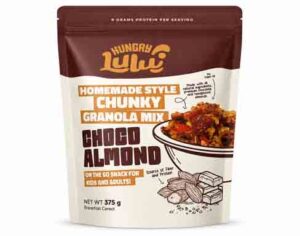 Hungry Lulu Choco Almond Granola Mix- 375g