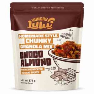 Hungry Lulu Choco Almond Granola Mix- 375g
