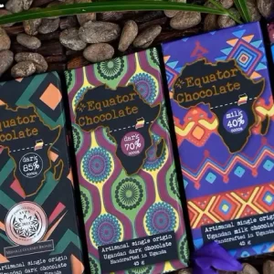 The Equator Chocolate Ugandan Discovery Box (Mixed 12-Pack)