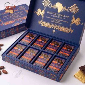 Equator Chocolate- 45g Premium Dark Milk Chocolate (50% Cocoa)- Box Of 12