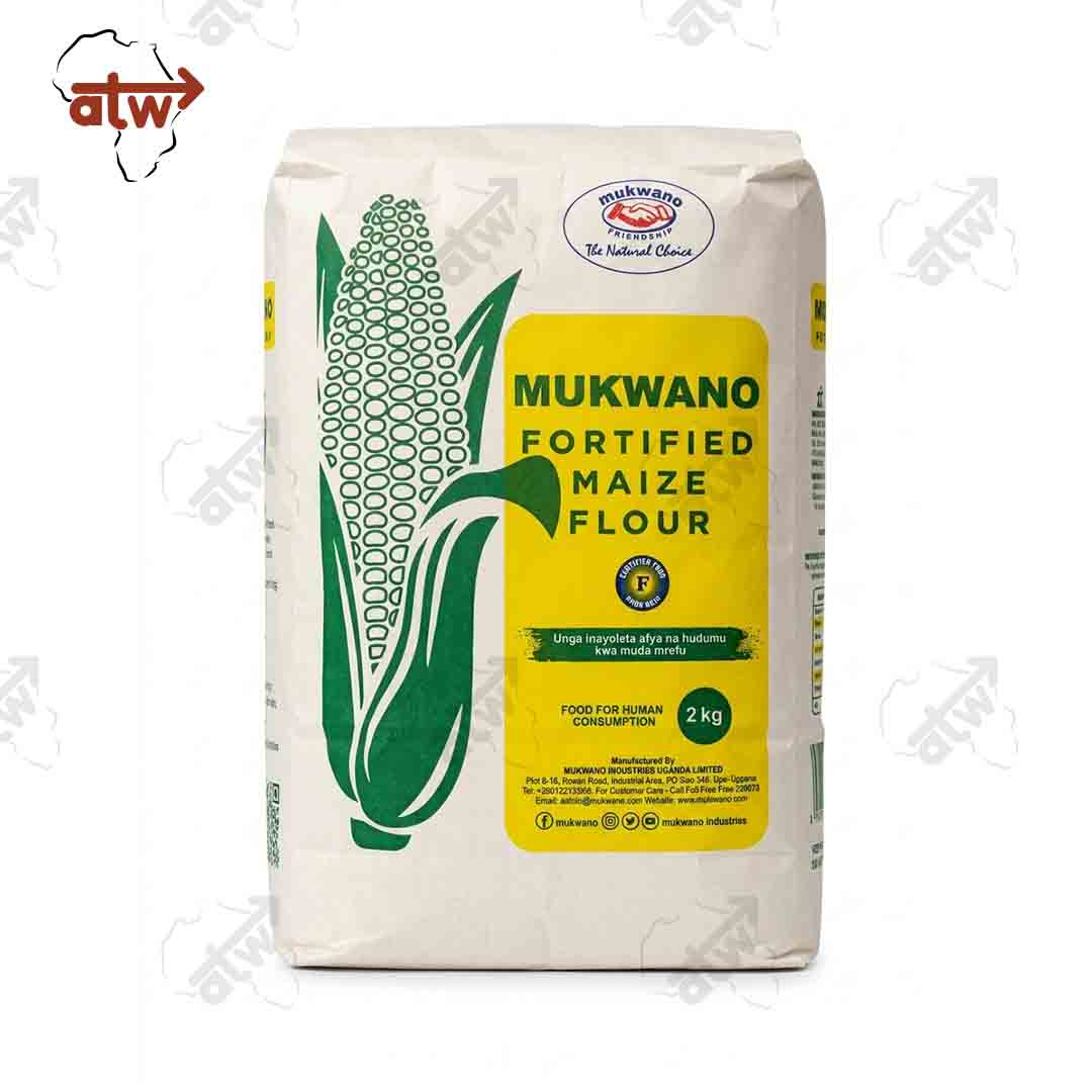 Mukwano Fortified Maize Flour- 2kg