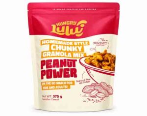 Hungry Lulu Peanut Power Granola Mix- 375g