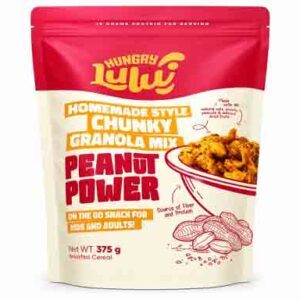 Hungry Lulu Peanut Power Granola Mix- 375g