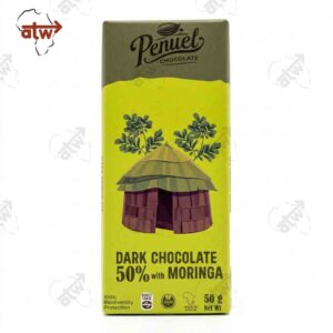 Penuel’s 50% Dark Chocolate With Moringa- 50g