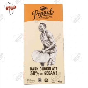 Penuel’s 50% Dark Chocolate With Sesame- 90g