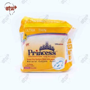 Princess Ultra Thin Sanitary Pads With Wings- 10 Pads