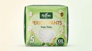 Mapalo Disposable Period Pants / Underwear Style Sanitary Pads (Size XXL) – Pack Of 5