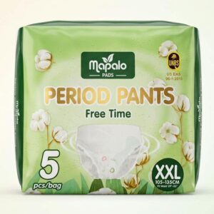 Mapalo Disposable Period Pants / Underwear Style Sanitary Pads (Size XXL) – Pack Of 5