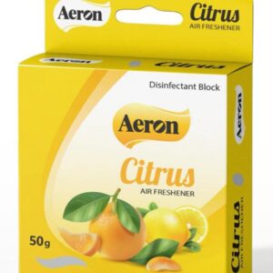 Aeron Citrus Air Freshener Disinfectant Block- 50g