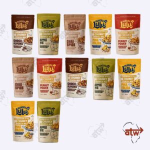 Hungry Lulu Granola Mix, 375g (Pack Of 12) – Crunchy & Wholesome Breakfast Cereal