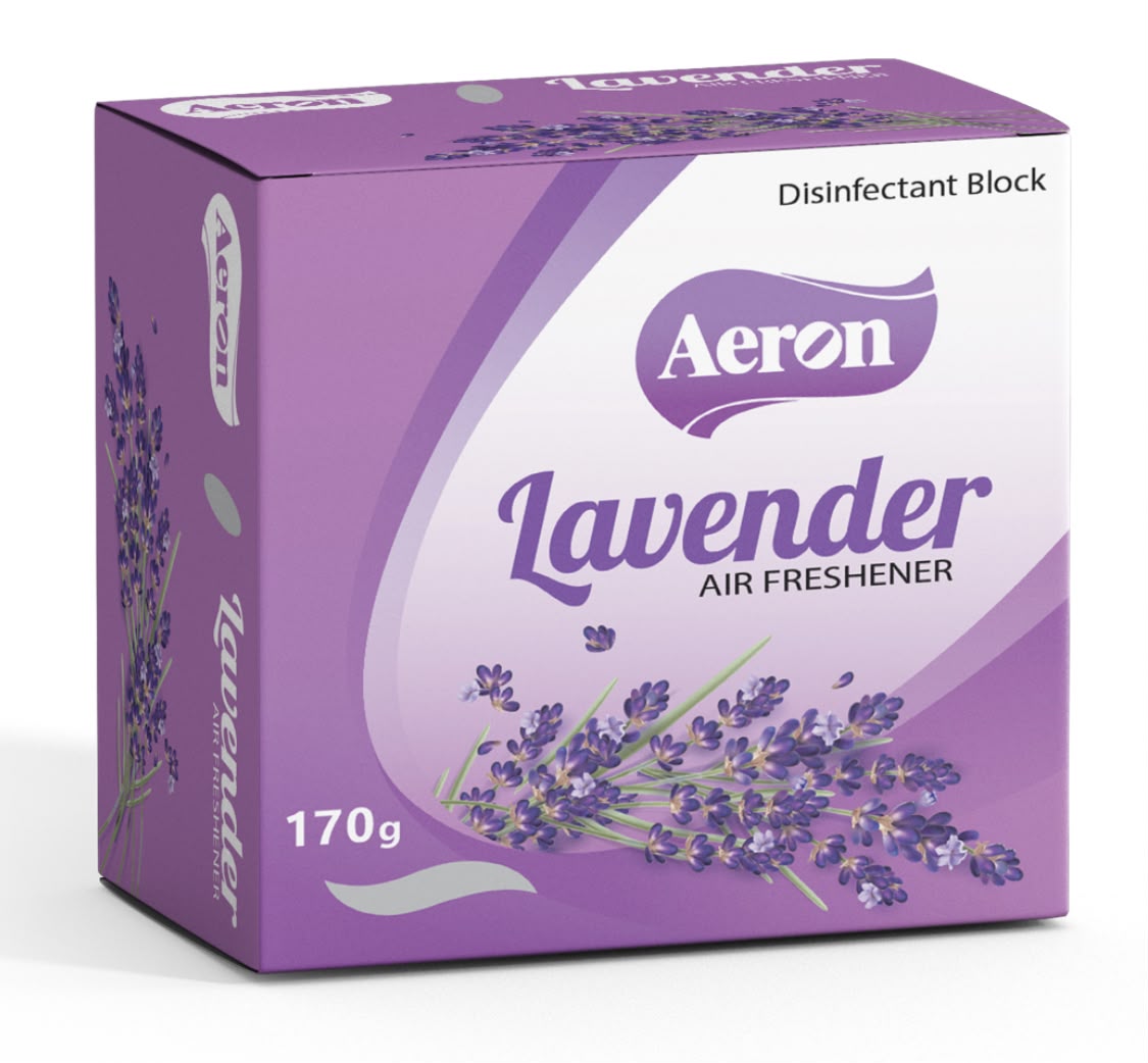 Aeron Lavender Air Freshener Disinfectant Block- 170g