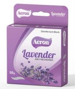 Aeron Lavender Air Freshener Disinfectant Block- 50g