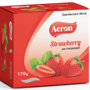 Aeron Strawberry Air Freshener Disinfectant Block- 170g