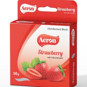 Aeron Strawberry Air Freshener Disinfectant Block- 50g