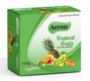 Aeron Tropical Fruits Air Freshener & Disinfectant Block – 170g